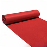HULIANFU White Carpet Wedding Aisle Runner White Aisle Runner Floor Rugs Indoor Outdoor Party Wedding Wedding Carpet Custom Length Decor