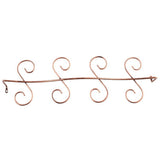 HULIANFU Useful Fashion Bar Red Wine Glass Hanger Holder Hanging Rack Shelf hold up to 6/8 wine glasses cups