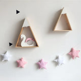 HULIANFU Nordic Style Stars Garland Children  Room Wall Decorations Nursery Star String Kids Room Tent Decor DIY Photography Props