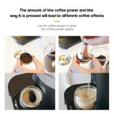 HULIANFU Wholesale Set Stainless Steel Reusable Capsule Compatible with Nespresso Vertuo Vertuoline Coffee Filter