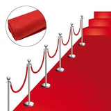 HULIANFU White Carpet Wedding Aisle Runner White Aisle Runner Floor Rugs Indoor Outdoor Party Wedding Wedding Carpet Custom Length Decor