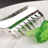 HULIANFU Multi-function Food Clip Stainless Steel Noodles Comb Clip Kitchen Spaghetti Tool For For Families Restaurants Picnics