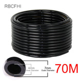 HULIANFU RBCFHl 5-100m 4/7mm PVC Garden Watering Hose  Micro Irrigation Pipe Drip Irriation Tubing Sprikler for Lawn Balcony Greenhouse