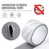 HULIANFU Screen Repair Tape Window Door Waterproof Patch Self-adhesive Super Fix Anti-Insect Door Mosquito Net Mesh Broken Holes Repair