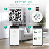 HULIANFU ORIA Thermometer Hygrometer Wireless Bluetooth Outdoor Thermometer Smart Home Temperature and Humidity Sensor