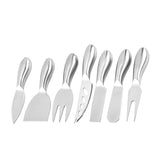 HULIANFU Kitchen Gadgets Retro Style Baking Tools Multi Functional Purpose Stainless Steel Smiley Cheese Cutlery 1Pc Silver Knife