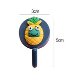 HULIANFU New Cute Animal Wall Hook for Key Holder Coat Towel Hanging Plastic Mask Holder Bathroom Organizer Wall Decor Home Accessories