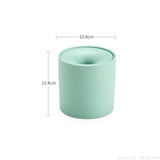 HULIANFU Stoneware ashtray with lid living room coffee table decoration Anti-ash portable ashtray Home Hotel Office Supplies/Gifts