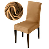 HULIANFU Solid color stretch Chair Cover Spandex Fabric seat Chair Covers restaurant Hotel Party Banquet Slipcovers home decoration event