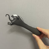 HULIANFU Silicone Venom Smoking Hand Pipe with Glass Bowl