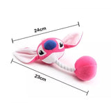 HULIANFU Plush Cartoon Cute Puppy Dog Rope Knot Toy Pet Dog Chew Squeak Toys for Small Dogs Teeth Grinding Pet Products Dog Accessories