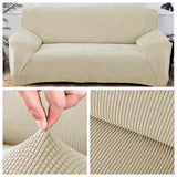 HULIANFU Polar Fleece Fabric Universal Sofa Cover Euro Sofa Covers For Living Room Stretch Sectional Corner Sofa Cover Plaids On The Sofa