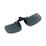 HULIANFU Unisex Clip Polarized Sunglasses Driving Night Vision Clip-on Flip-up Lens Sunglasses Cool Eyewear Clip On Lens Anti-UV 400