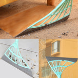 HULIANFU Magic Broom Rubber Hand Push Sweeper Floor Wiper Squeegee for Floor Cleaning Floor Squeegee Sweeping Brush Pet Hair Broom