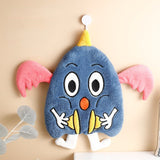 HULIANFU Lovely Cartoon Handkerchief Towel Hanging Absorbent Coral Velvet Wipe a Towel Household Kitchen Quick Drying Hand Cloth
