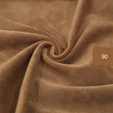 HULIANFU   Zyfmptex 1pcs Minky Fabrics For Sewing Diy Handmade Home Textile Cloth For Toys Plush Fabric Patchwork Solid Color Style 45*50cm
