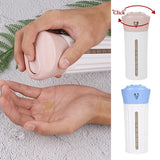 HULIANFU Travel Dispenser 4-In-1 Travel Bottles Leak Proof Toiletries Sub-bottle Refillable Shower Gel Soap Empty Container Kit