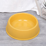 HULIANFU Pet Single Bowl PP Frosted Footprint Puppy Drinker Feeder Cat&amp;Dog Food Bowls Lightweight Non-slip Feeding Dish Pets Accessories