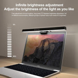 HULIANFU LED Desk Lamp Dimmable Office Computer Eye-caring Table Lamp For Study Reading Screen Monitor Hanging Light Bar Desk Lamps