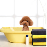 HULIANFU Pet Bath Towels Dog Accessories Large Super Absorbent Clean Up Fiber Towel Pet Dogs Soft Lint-free Quick-drying Thick Bath Towel