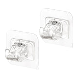 HULIANFU Multi-Purpose Hooks 5/10 Pairs Double-sided Adhesive Wall Hooks Waterproof Clothes Hats Towel Hooks Kitchen Bath Door Hooks
