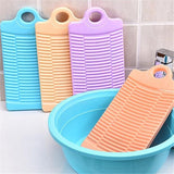 HULIANFU Plastic Washboard Antislip Thicken Washing Board Clothes Cleaning For Laundry Cleaning Tool Bathroom Accessories