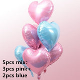 HULIANFU Pink Pony Horse Balloons Helium Unicorn Foil Balloon Kids Toys Wedding Birthday Baby Shower Animal Party Decoration Supplies
