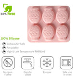 HULIANFU Silicone Molds for Soap Handmade Soap Mould Diy Round Cute Animal Fish Shape Making Soaps Candle Chocolate