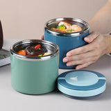 HULIANFU Soup Thermos Food Jar Insulated Lunch Container Bento Box for Cold Hot Food Food Flask Stainless Steel Lunch Box With Handle