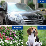 HULIANFU Water Gun Hose Nozzle Car Washer Garden Watering Jet Spray High Pressure Sprinkler Foam Lance Automobiles Cleaning Tool