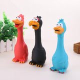 HULIANFU Pets Dog Toys Screaming Chicken Squeeze Sound Toy Dog Squeaker Chew Training Pet Products Resistant Pig Puppies Small Dogs Toys