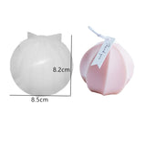 HULIANFU Scented Candle Mold DIY Wool shape Candle Silicone Casting Mold Handmade Candle Soap Making Wax Mold Handcraft Home Decoration