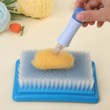 HULIANFU MIUSIE Felting Needle Kit Felting Needles with 7 Needles Felting Starter Kit Felt Diy Package Wool Felt for DIY Felting