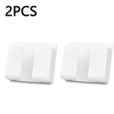 HULIANFU Punch Free Wall Mounted Organizer Storage Box Remote Control Mounted Mobile Phone Plug Wall Holder Charging Multifunction hook