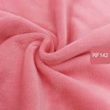 HULIANFU   Zyfmptex 1pcs Minky Fabrics For Sewing Diy Handmade Home Textile Cloth For Toys Plush Fabric Patchwork Solid Color Style 45*50cm