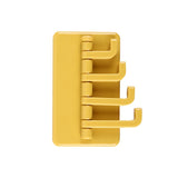 HULIANFU Self Adhesive Kitchen Wall Door Hook Key Holder Rack Towel Hanger Bathroom Rack Hooks Aluminum Multi-Purpose Storage Hooks