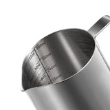HULIANFU Stainless Steel Milk Frothing Pitcher Espresso Coffee Barista Craft Latte Cappuccino Milk Cream Cup Frothing Jug Pitcher
