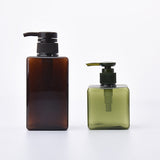 HULIANFU Travel Bottles Liquid Soap Dispenser Bottle Multiple Capacities Empty Press Type Shampoo Body Wash Lotion Bottle Bathroom