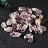 HULIANFU Natural Crystal Quartz Coarse Mineral Specimen, Rose Crystal, Irregular Shape, Rough Rock, Reiki Healing Stone Home Decoration