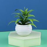 HULIANFU Mini Artificial Aloe Vera Bonsai Small Simulation Tree Potted Artificial Flower Desk Potted Ornaments Home Decoration Crafts
