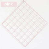 HULIANFU Nordic Home Wall Decoration Iron Grid Decor Photo Frame Postcards DIY Wall Art Display Mesh Storage Shelf Organizer Rack Holder