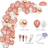 HULIANFU Wedding Balloon Kit Balloons Arch Decoration Birthday Baby Shower Party Birthday Wedding Balloon Decoration Balloons Sets Arch