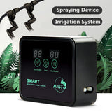 HULIANFU Intelligent Reptile Fogger Electronic Humidifier Timer Automatic Mist System Rainforest Water Spray Control Sprinkler Terrariums