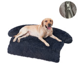 HULIANFU Washable Pet Sofa Dog Bed Calming Bed For Large Dogs Sofa Blanket Winter Warm Cat Bed Mat Couches Car Floor Furniture Protector