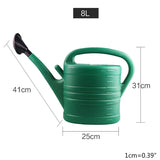 HULIANFU OOTDTY Garden Watering Can with Long Mouth Handle Large Capacity 5/8L Watering Kettle Sprinkler for Indoor Outdoor Flower Plants