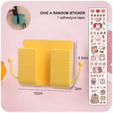 HULIANFU W&amp;G Toilet Organizer Adhesive Large Storage Box Sanitary Napkin Organizer for Cosmetics Decorative Box Bathroom Accessories
