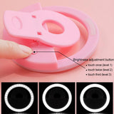 HULIANFU Led Selfie Ring Light Novelty Makeup Lightings Led Selfie Lamp Mobile Phones Photo Night Light Led Mirror Neon Sign Selfie Ring