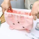 HULIANFU Lovely Bear Hair Drying Cap Towel Microfiber Quickly Dry Hair Shower Hat Wrapped Towels Cartoon Bathing Cap Bathroom Accessories