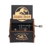 HULIANFU Newest design Merry Christmas music theme music box Halloween Jurassic Park music box toy new year Christmas gift