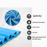 HULIANFU Quick Dry Sports Towel Portable Beach Water Absorbent Sweat-absorbent Outdoor Jogging Swimming Yoga Towels